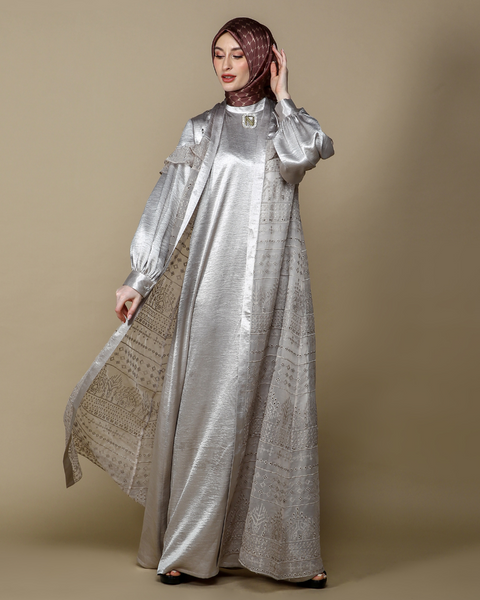 RAYA SERIES: Halwa Soft Hersian Dress