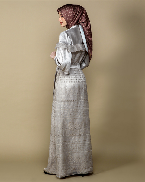 RAYA SERIES: Halwa Soft Hersian Dress