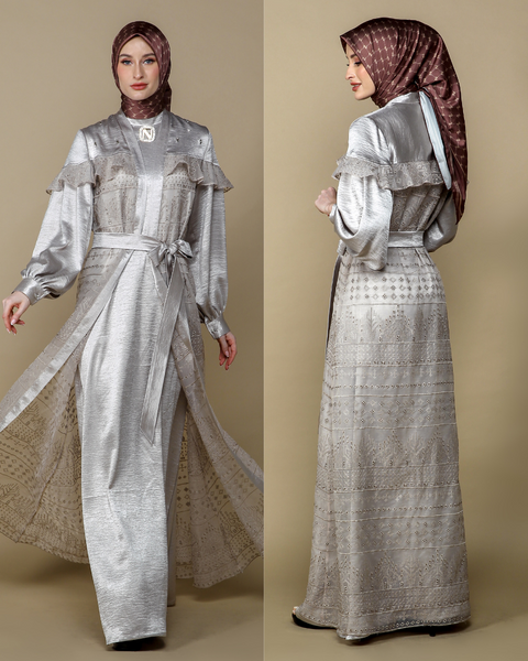 RAYA SERIES: Halwa Soft Hersian Dress