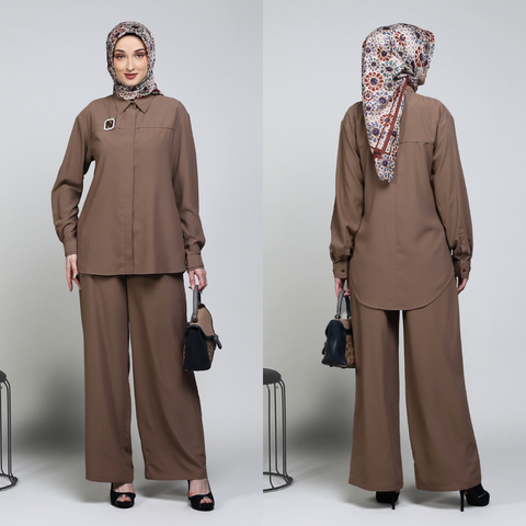 Piping Empire Hazelnut Shirt