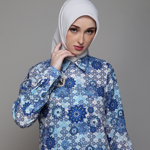 Samarkand Basic Cobalt Blue Shirt