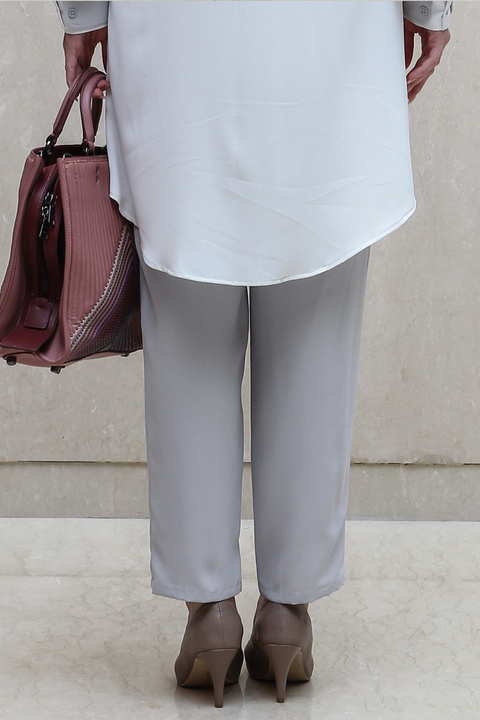 Dusty Grey Pipe Pants