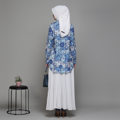 Samarkand Basic Cobalt Blue Shirt