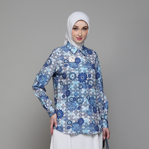 Samarkand Basic Cobalt Blue Shirt