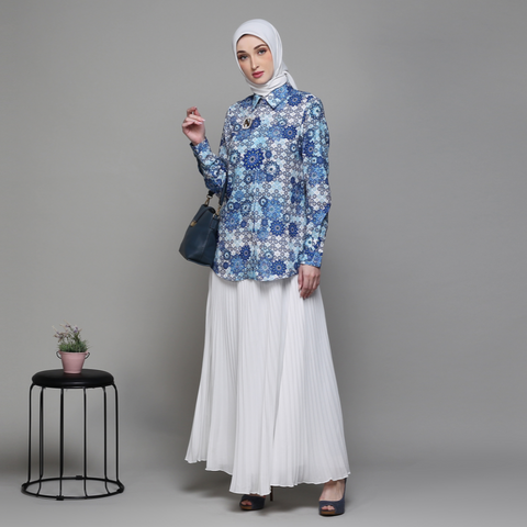 Samarkand Basic Cobalt Blue Shirt