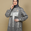 RAYA SERIES: Ayra Silver Gray (Midi Shirt & Skirt)