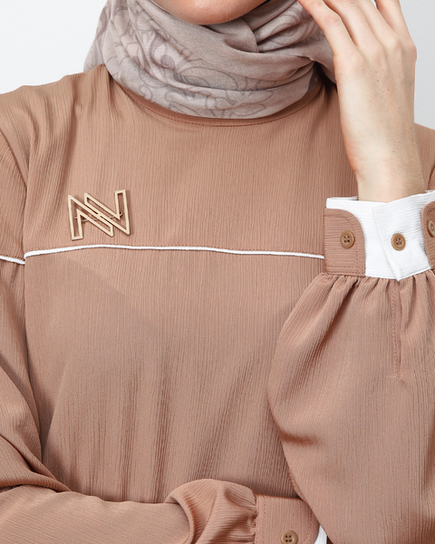 Wrinkle Just Toast Dress