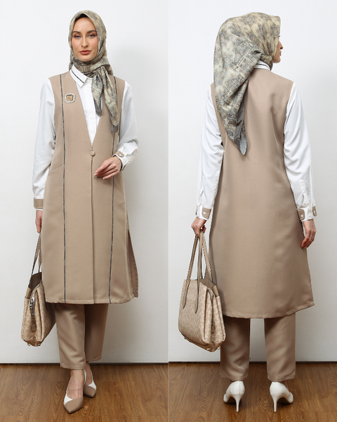 2in1 Madinat Alward Shadow Quill Tunic