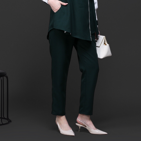 Repholo Green Pipe Pants