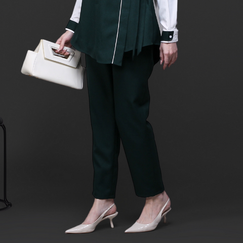 Repholo Green Pipe Pants