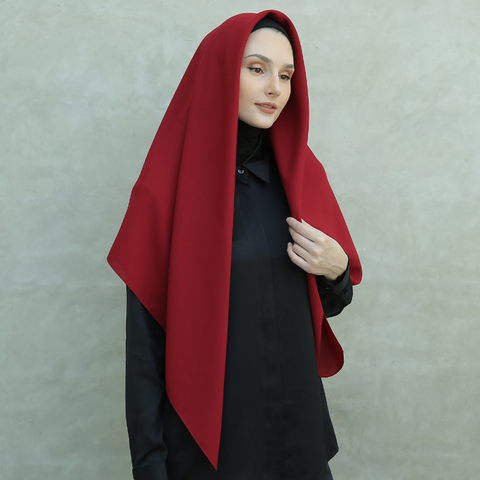 Premium Cerruti Blood Red Square