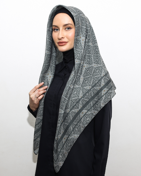 Al-Batra Dove Grey Square