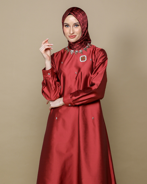 RAYA SERIES: Zumra Tamarillo Dress