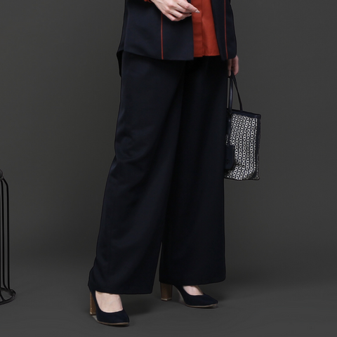 Blue Black Culotte