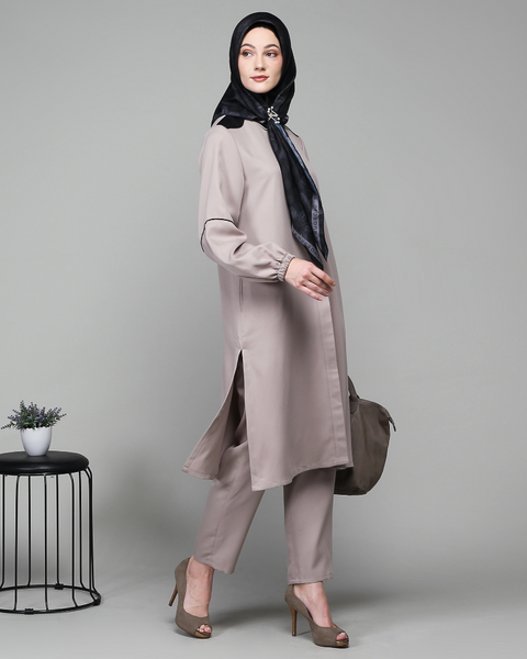 Duple Ivory Swan Tunic
