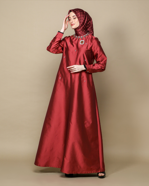 RAYA SERIES: Zumra Tamarillo Dress