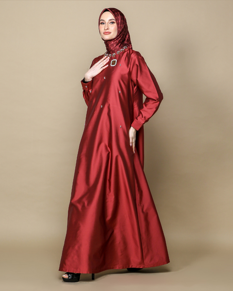 RAYA SERIES: Zumra Tamarillo Dress