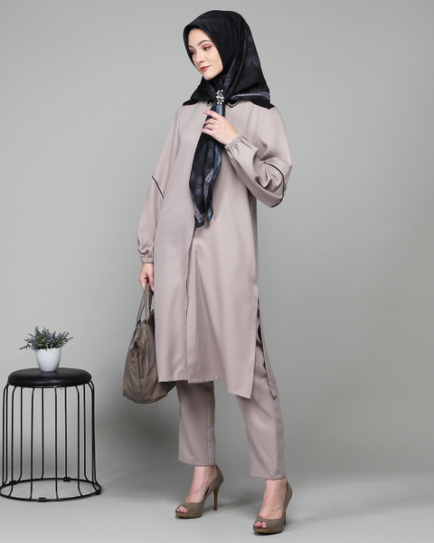 Duple Ivory Swan Tunic