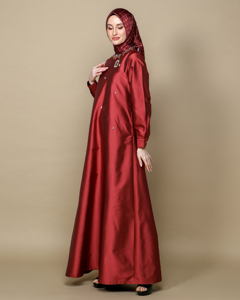 RAYA SERIES: Zumra Tamarillo Dress