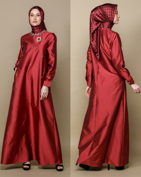 RAYA SERIES: Zumra Tamarillo Dress