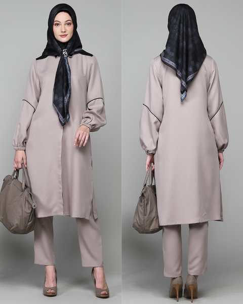 Duple Ivory Swan Tunic