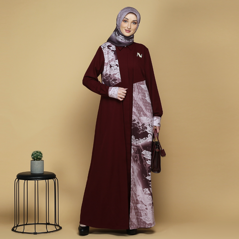 2in1 Signature Monomega Plumeria Dress