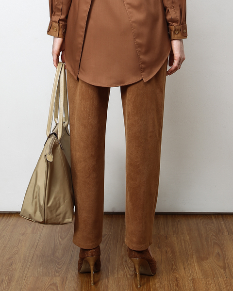 Sugar Almond Pipe Pants