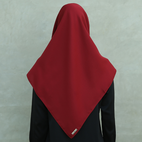 Premium Cerruti Blood Red Square