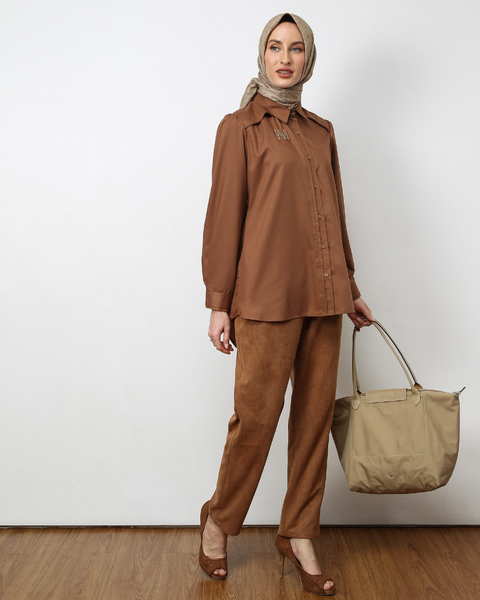 Essentials Brown Spicy Shirt