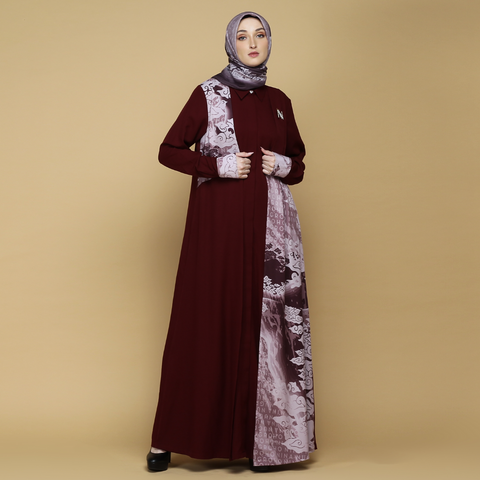 2in1 Signature Monomega Plumeria Dress