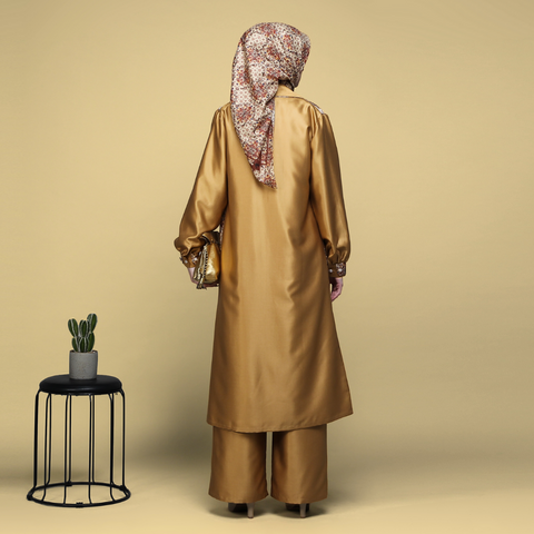 One Set Blazer Moroccan Mosaic Star (Tunic, Outer, Culotte)