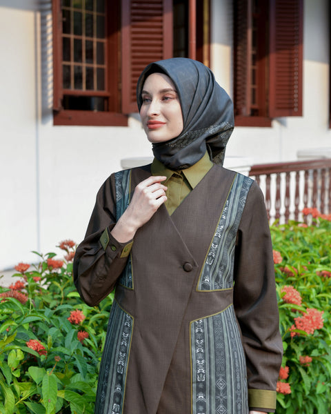 2in1 Kalangi Taupe Tunic