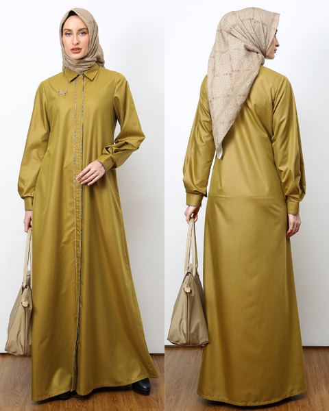 Puffy Al-Batra Kumera Gold Dress