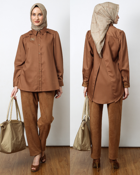 Essentials Brown Spicy Shirt