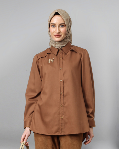 Essentials Brown Spicy Shirt