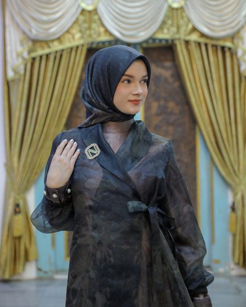 Wisesa Cocoa Brown Dress