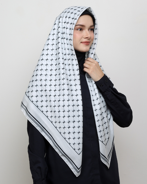 Monogram White Square