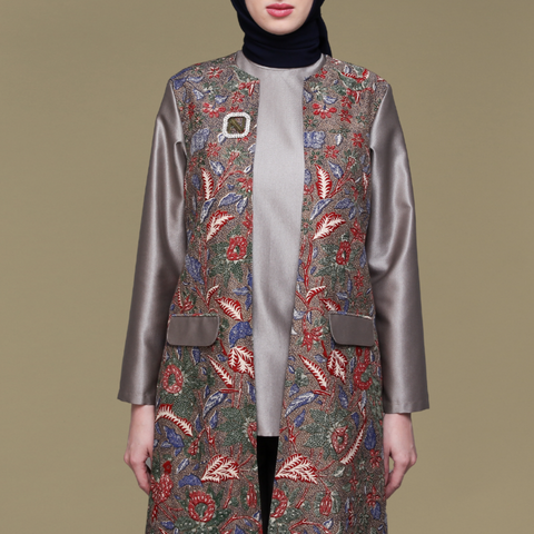 Outer Shadow Arona Exclusive Batik (Tunic & Culotte)