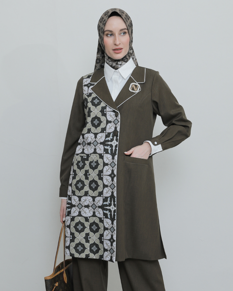 2in1 Olive Natya Tunic