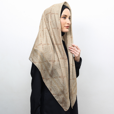 Al-Batra Cameo Brown Square