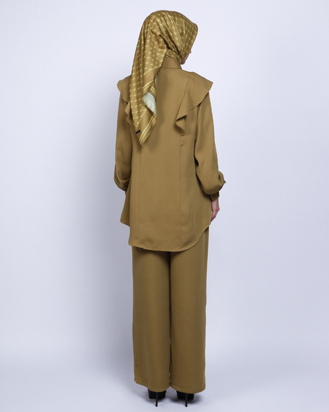 Ruffle Barley Corn (Shirt & Culotte)