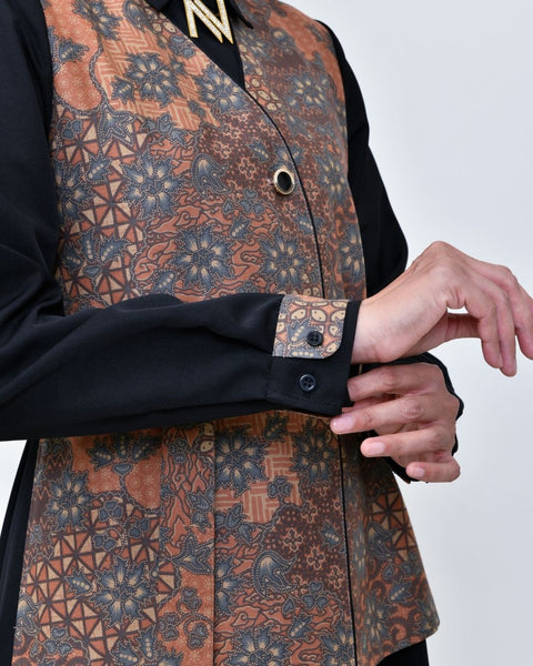 2in1 Black Sekar Dress