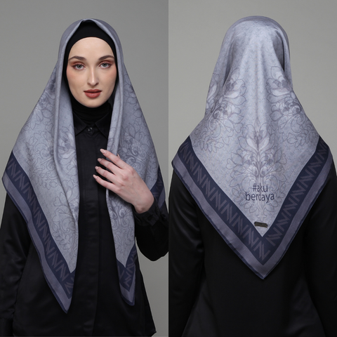 Aku Berdaya Blue grey Square