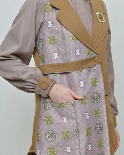 2in1 Kamania Potters Waxen Shirt & Pants (ONESET)
