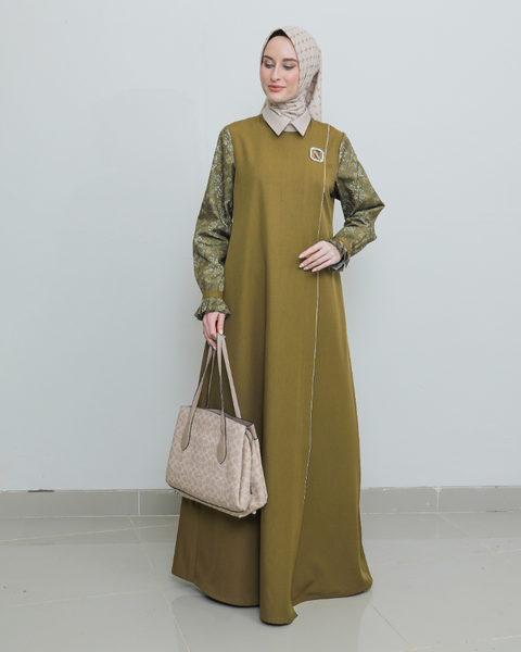 NEW COLOUR Flap Cinder Dress