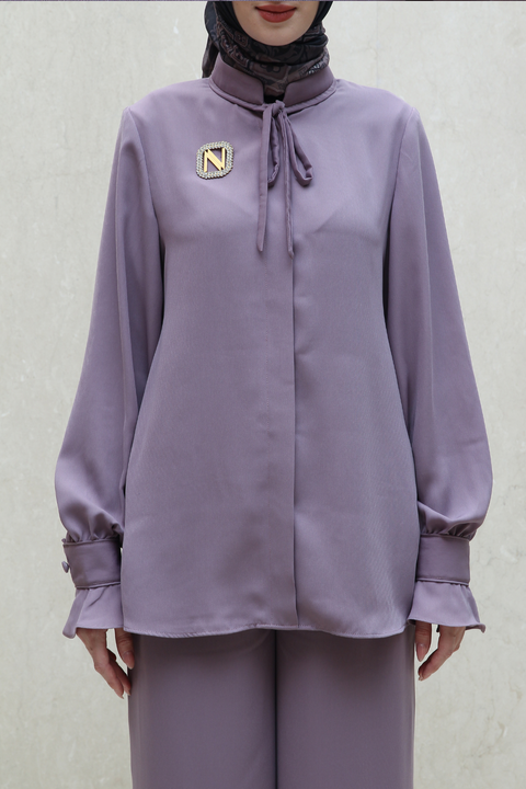 Bow Old Lavender Shirt