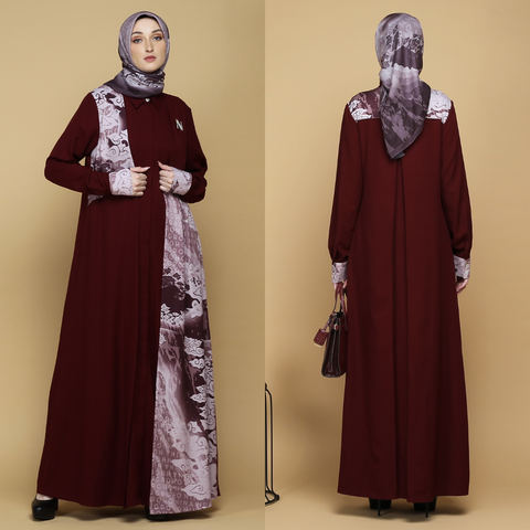 2in1 Signature Monomega Plumeria Dress