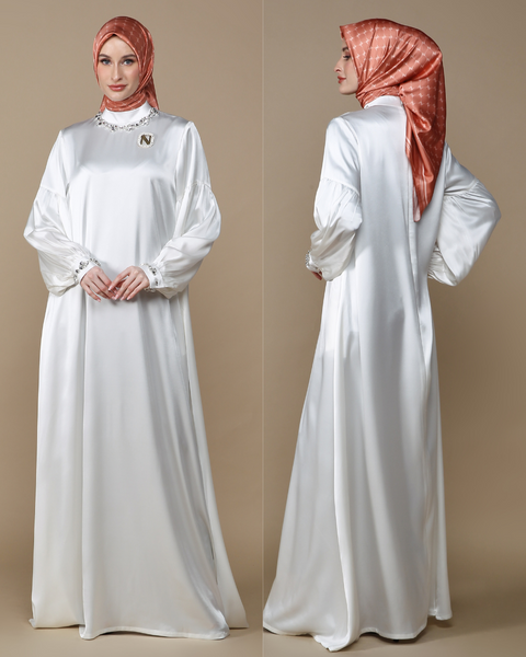 RAYA SERIES: Clara Broken White Dress