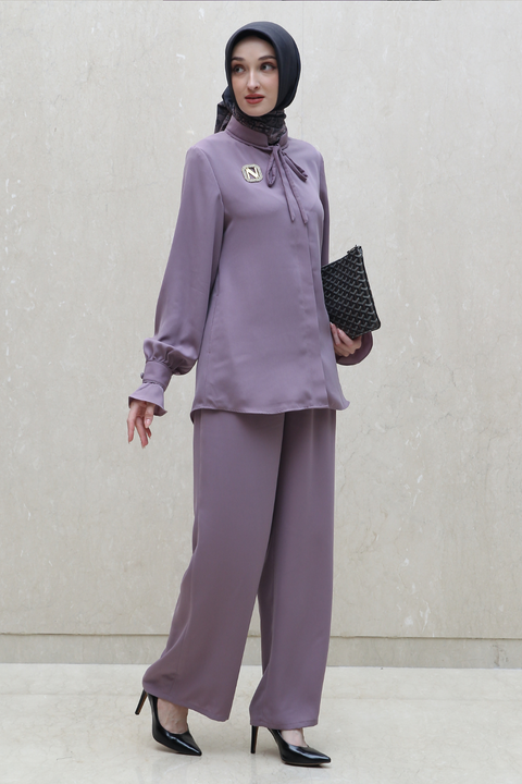 Bow Old Lavender Shirt