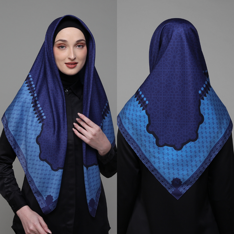 Moroccan Cello Blue Square
